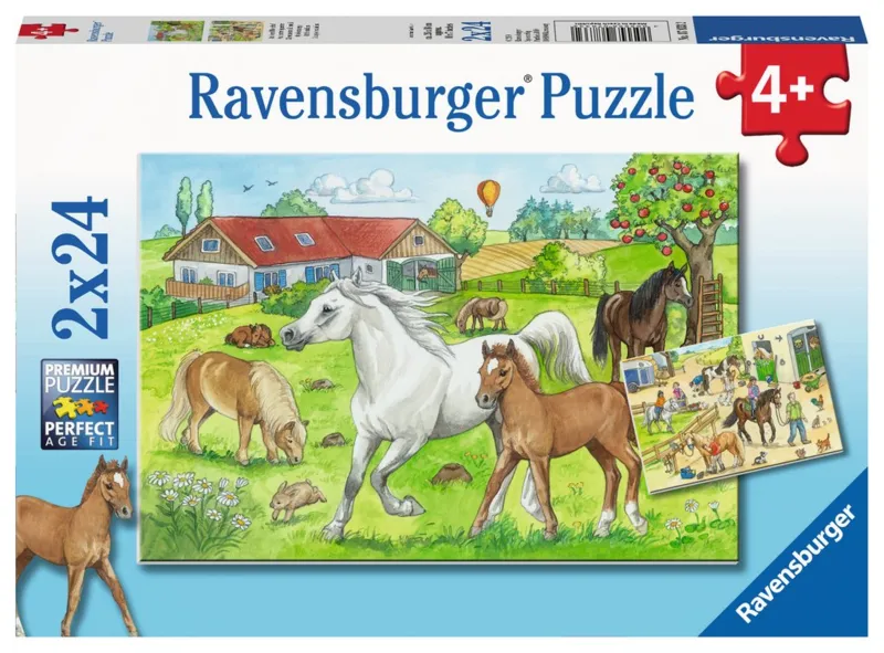 2 Puzzles - Horses