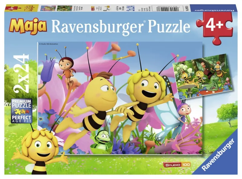 2 Jigsaw Puzzles - Bee Maja