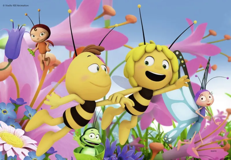 2 Jigsaw Puzzles - Bee Maja