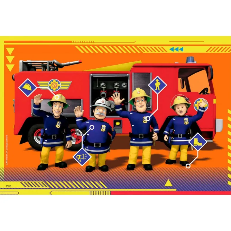 2 Puzzles - Fireman Sam