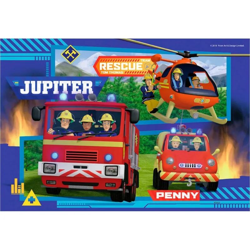 2 Puzzles - Fireman Sam