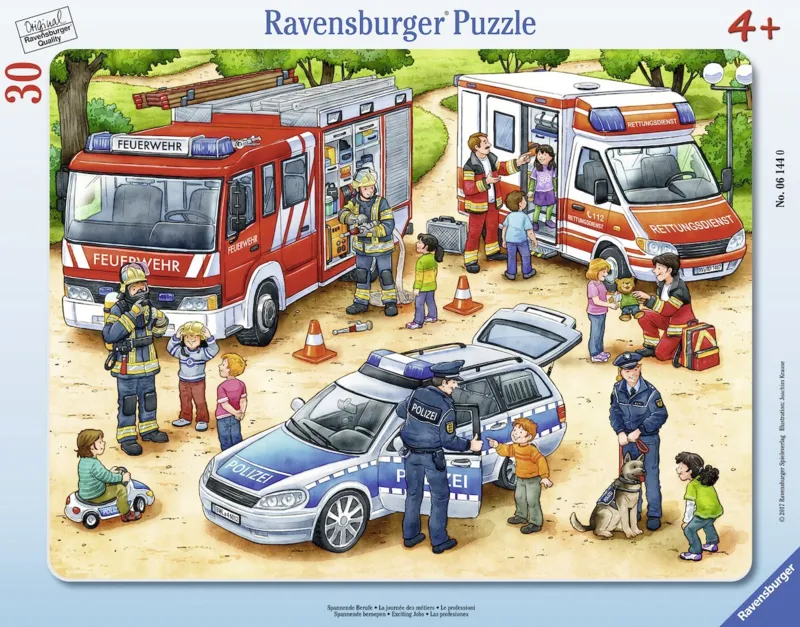 Frame Jigsaw Puzzle - Exciting Professions