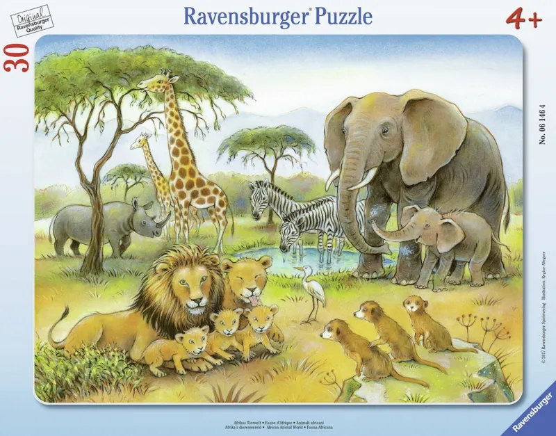 Frame Jigsaw Puzzle - Africa's Wildlife