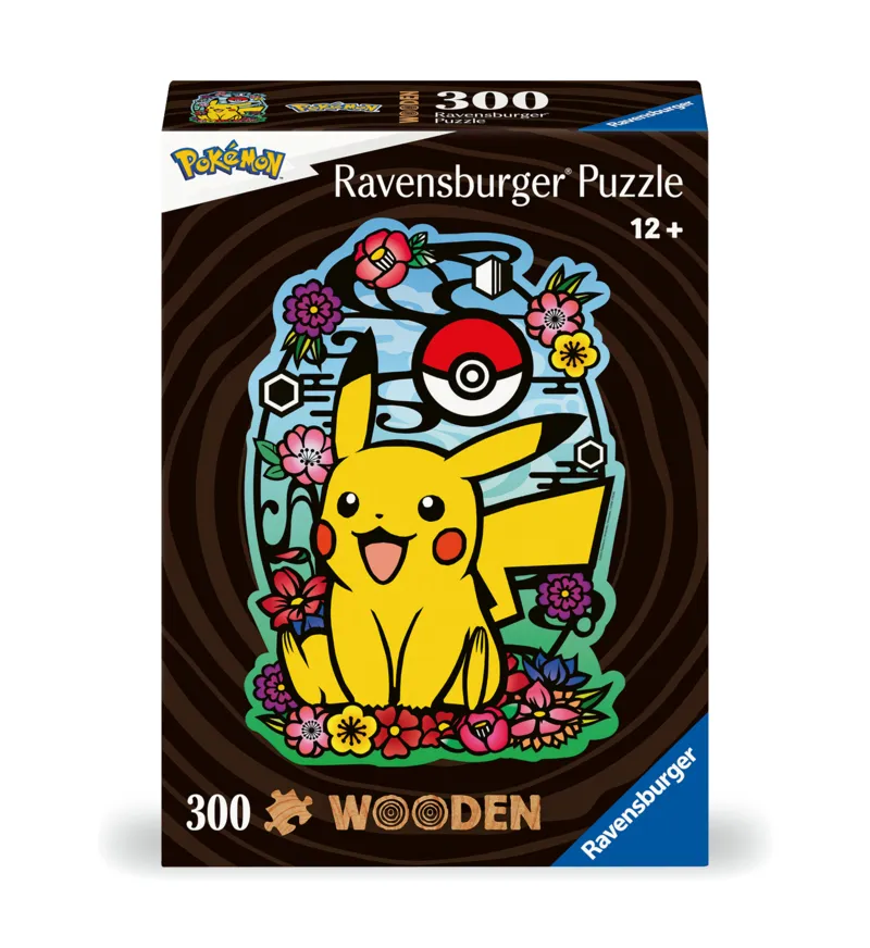Wooden Puzzle - Pikachu