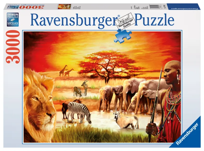 Jigsaw Puzzle - 3000 Pieces : Maasai's Proud