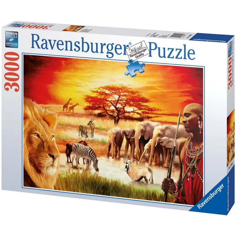 Jigsaw Puzzle - 3000 Pieces : Maasai's Proud