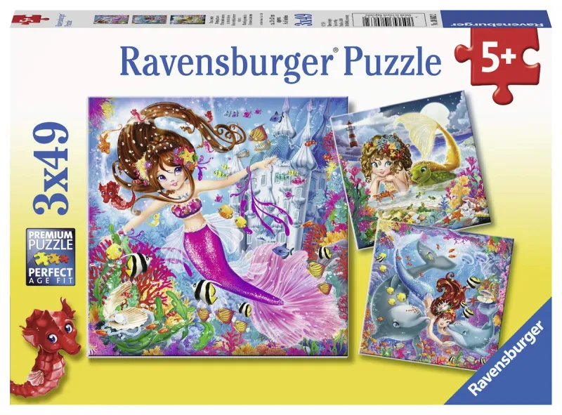 3 Puzzles - Mermaids