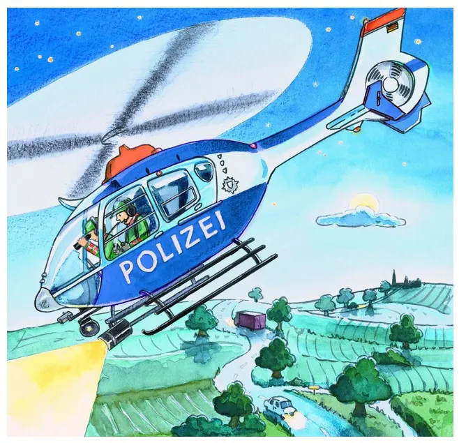 Jigsaw Puzzles - 49 Pieces - 3 in 1 - Police Forces