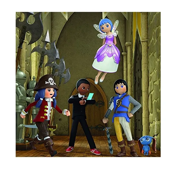 3 Puzzles - Playmobil