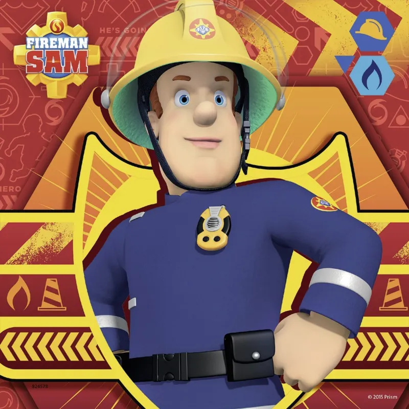 3 Jigsaw Puzzles - Fireman Sam