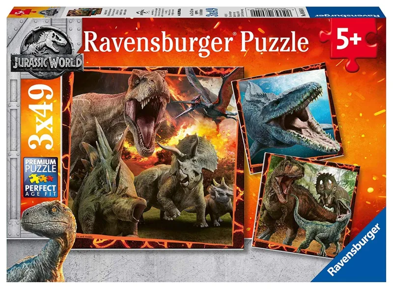 3 Puzzles - Jurassic World