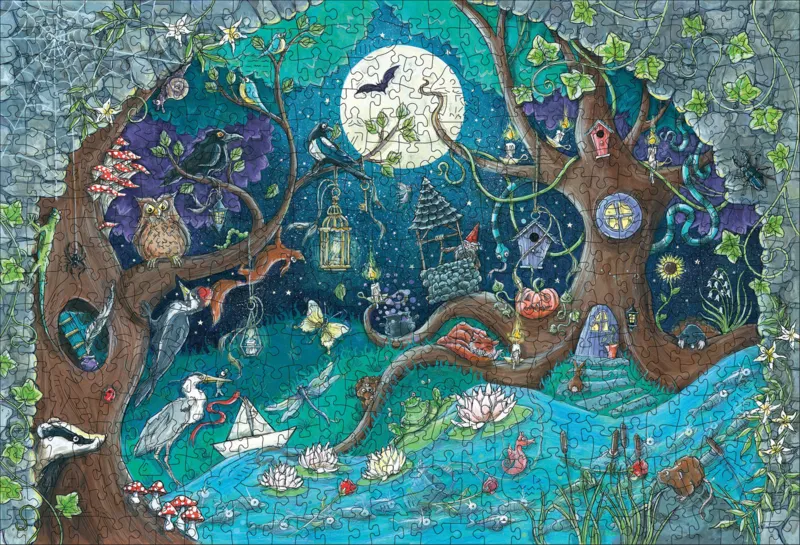 Wooden Puzzle - Forest