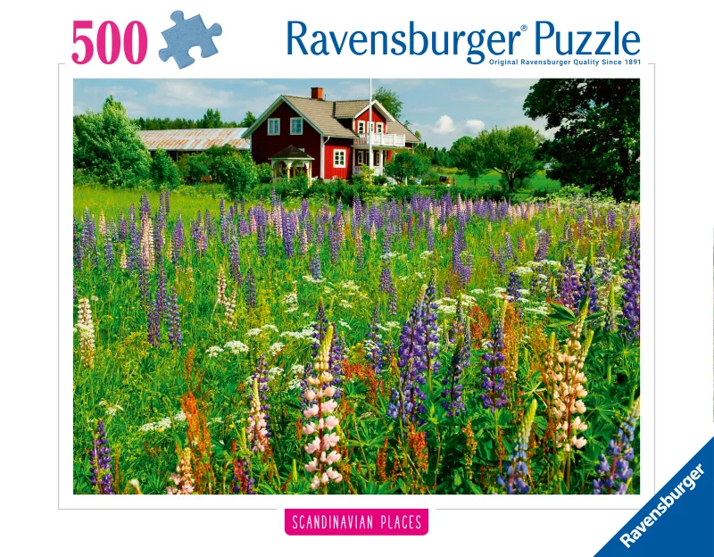Swedish Farm (Puzzle Highlight, Scandinavian)