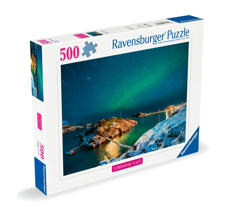Northern Lights, Tromsø, Norway (Puzzle Highlight, Scandinavian)