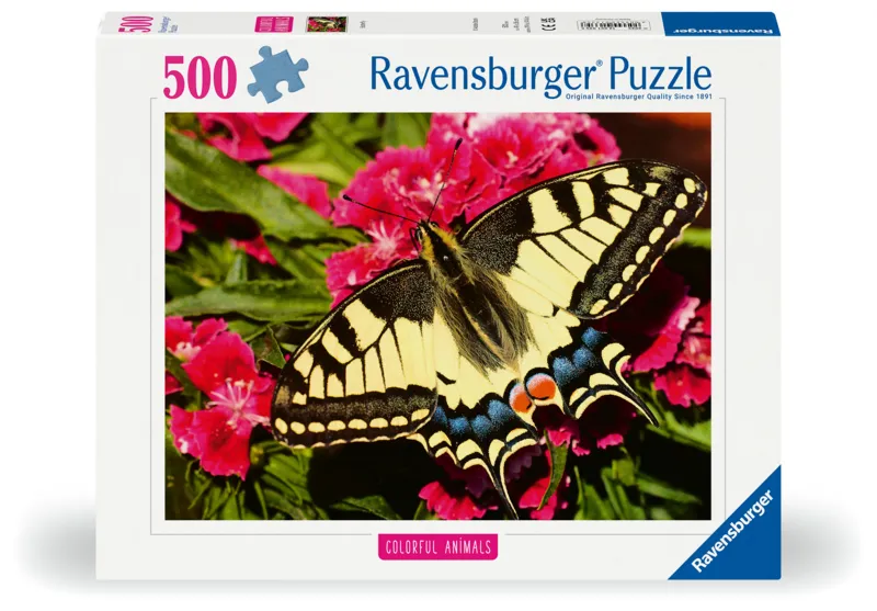 Butterfly - Highlight Puzzle - Colorful Animals