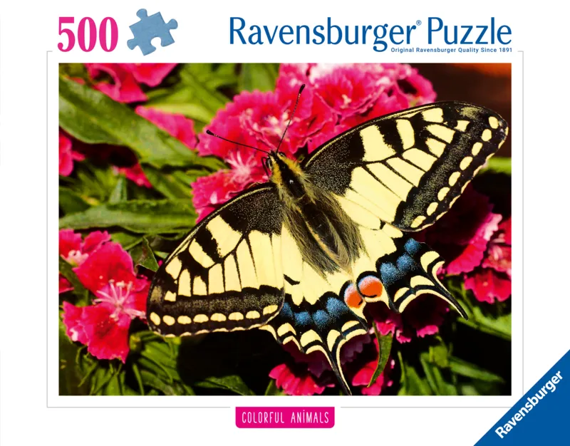 Butterfly - Highlight Puzzle - Colorful Animals