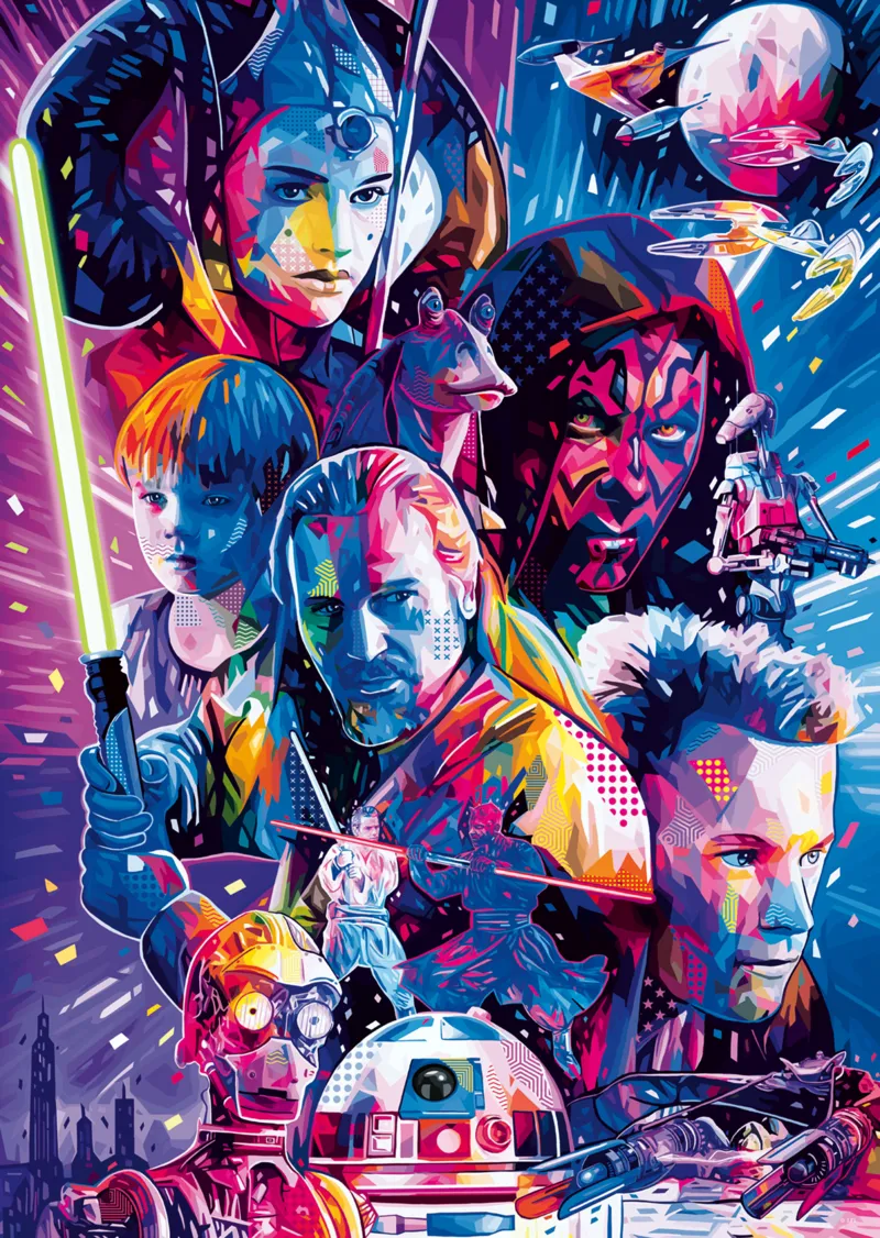 XXL Pieces - The Phantom Menace - Star Wars