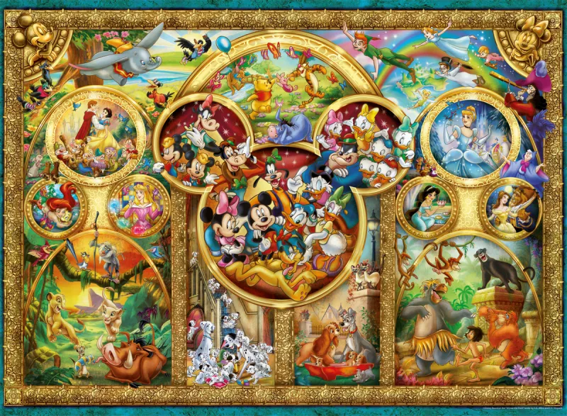 Jigsaw Puzzle - 500 Pieces - Disney Family
