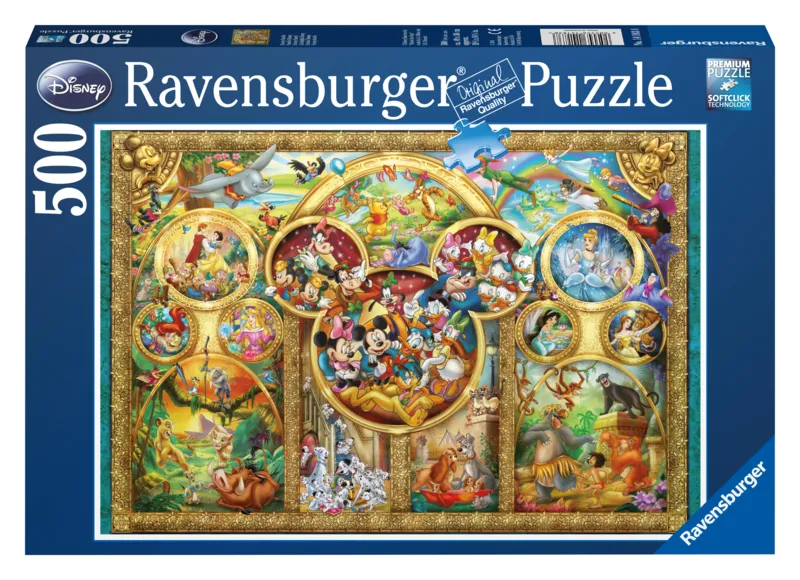 Jigsaw Puzzle - 500 Pieces - Disney Family