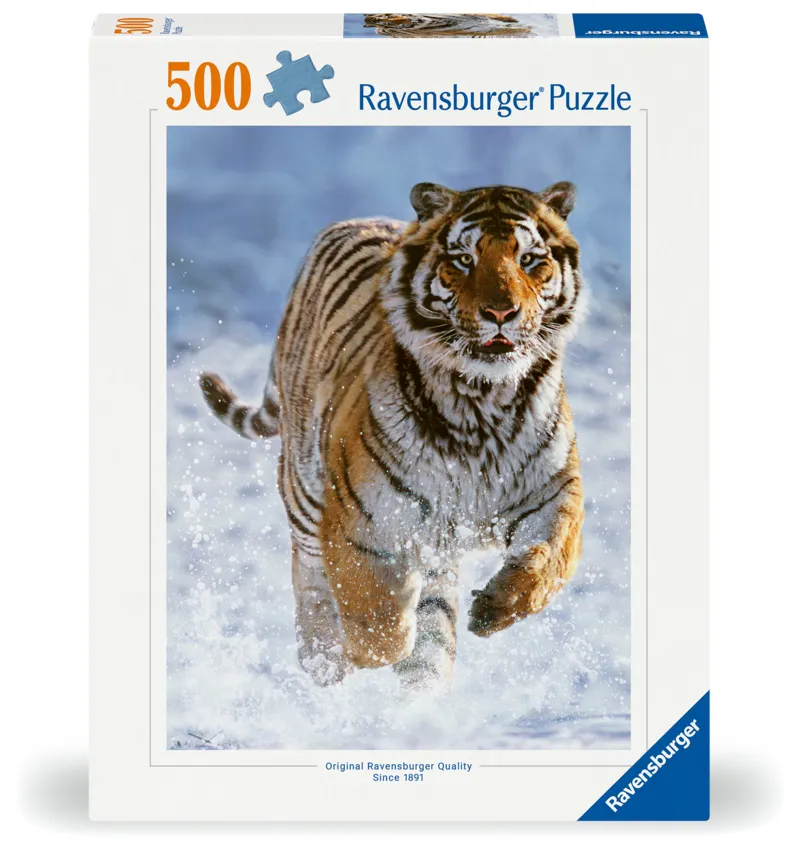 Jigsaw Puzzle - 500 Pieces - Tiger in the Snow