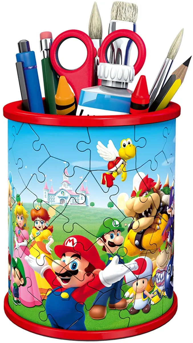 3D Puzzle - Pencil Cup - Super Mario