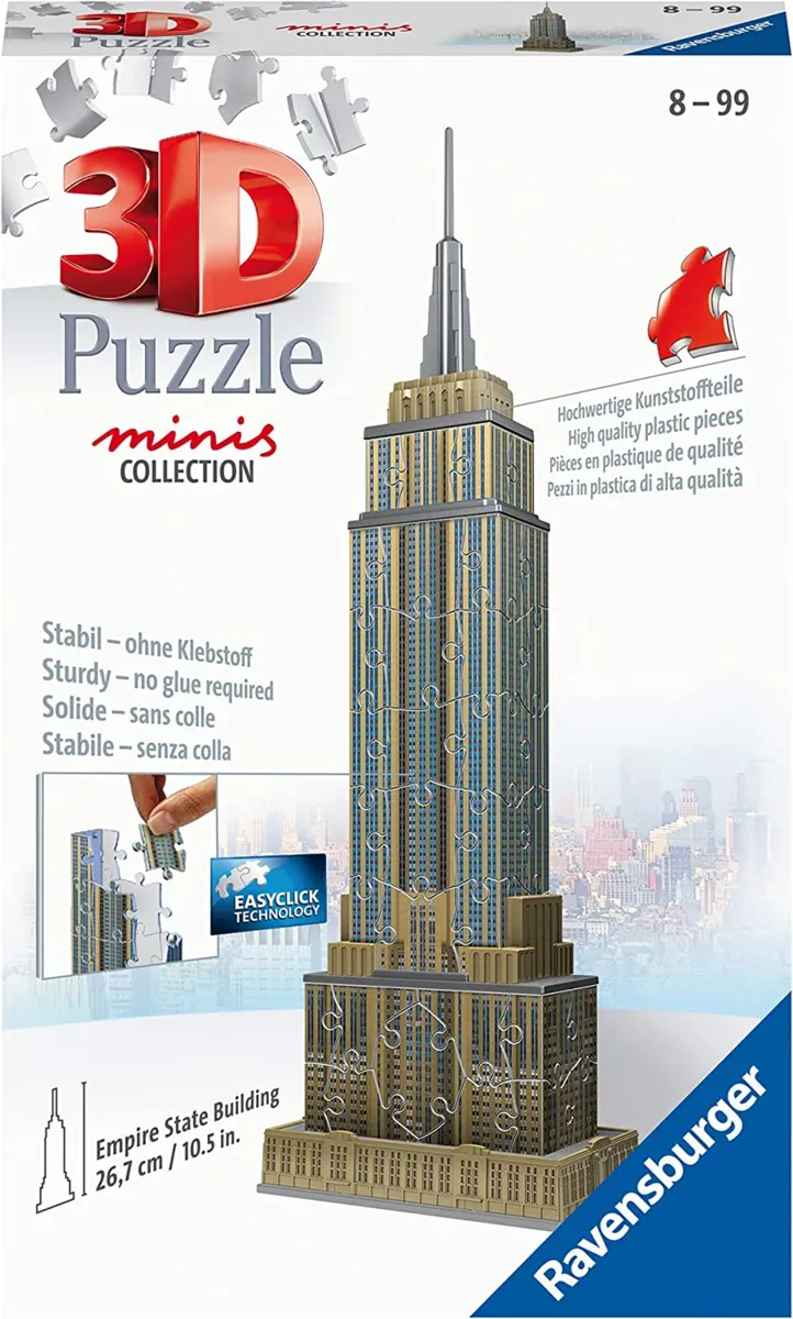 3D Puzzle - Mini Empire State Building
