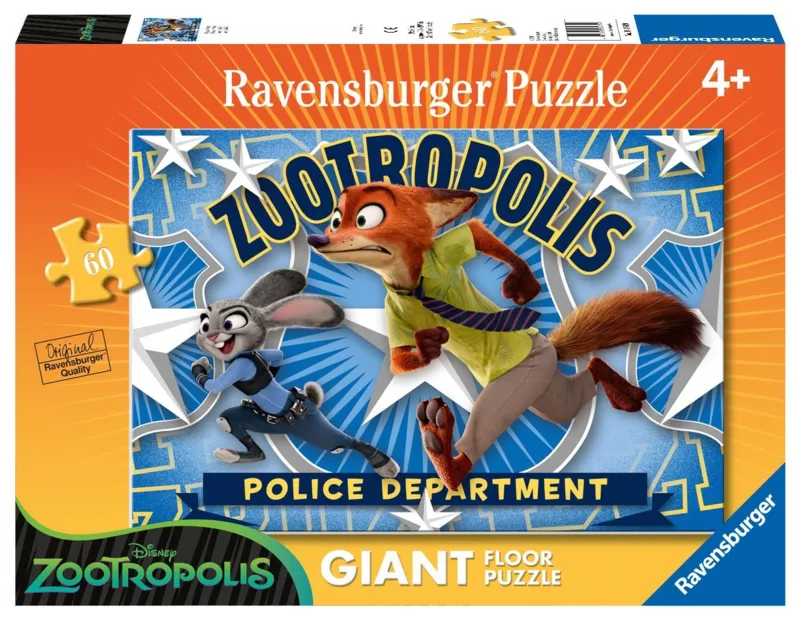 Floor Puzzle - Judy & Nick