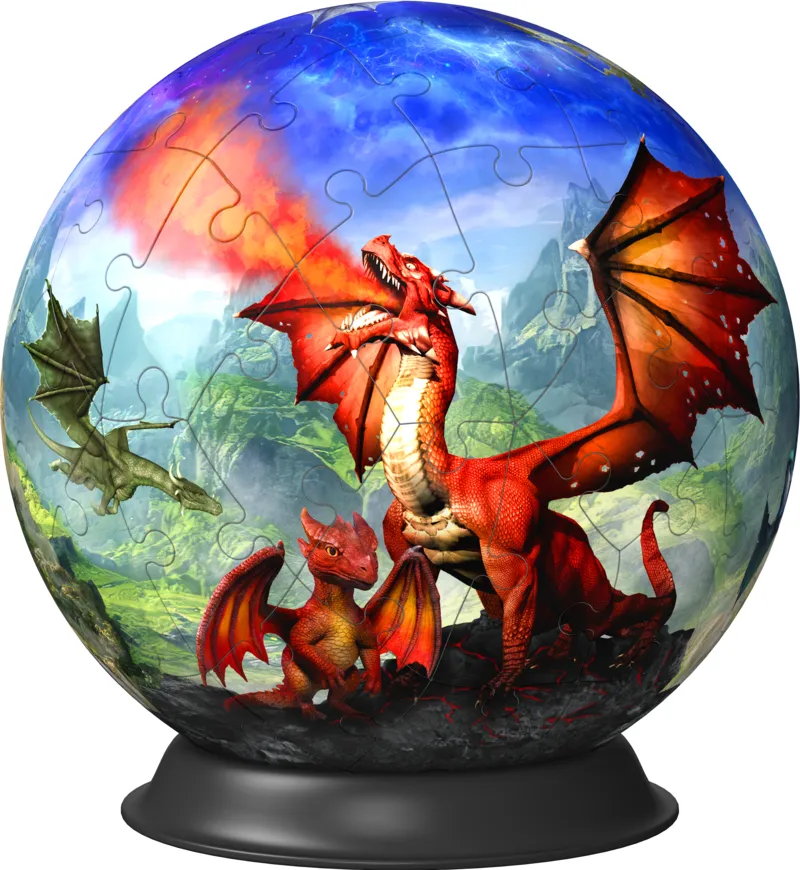 3D Puzzle - Puzzle Ball Mystic Dragons