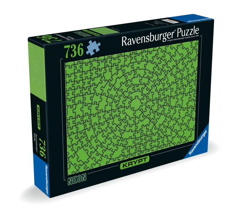 Puzzle Krypt 736 P Neon Green