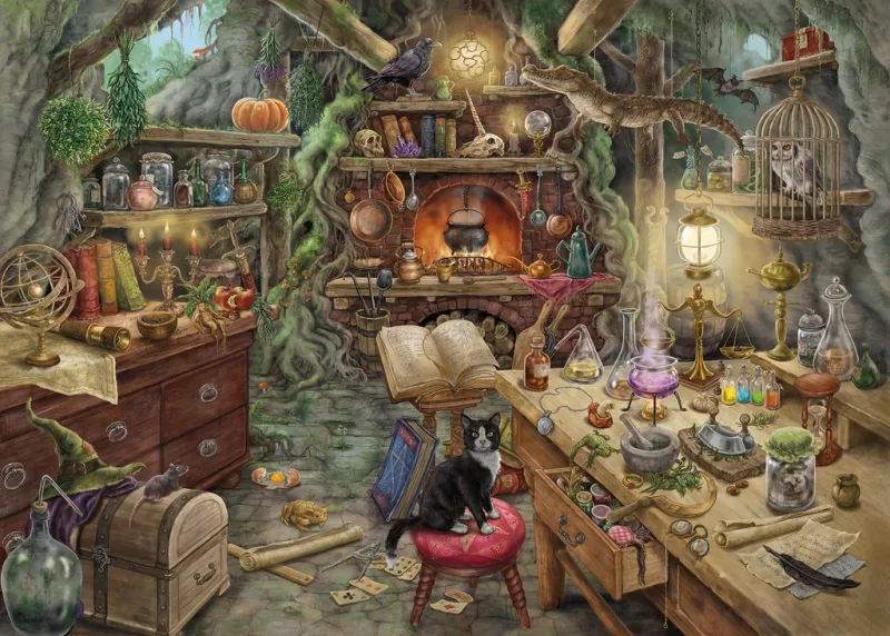 Escape Puzzle - Witch's Kitchen (in French)