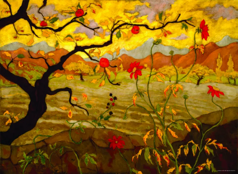 Paul Ranson - Apple Tree with Red Fruit
