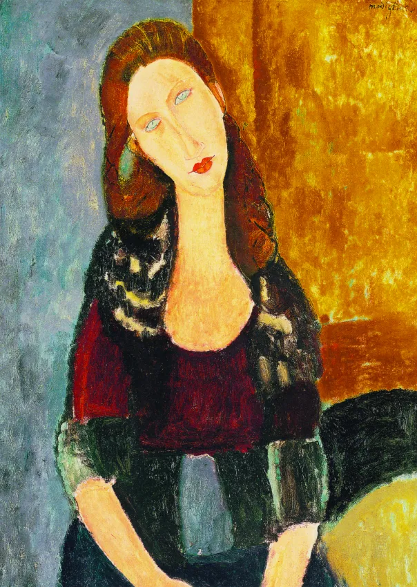 Modigliani Amedeo : Portrait of Jeanne Hébuterne