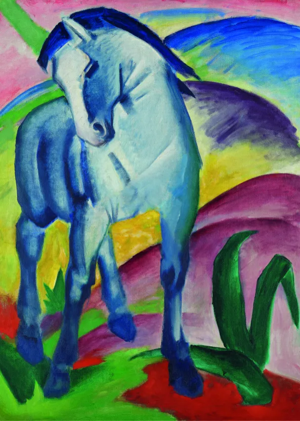 Marc Franz: Blue Horse