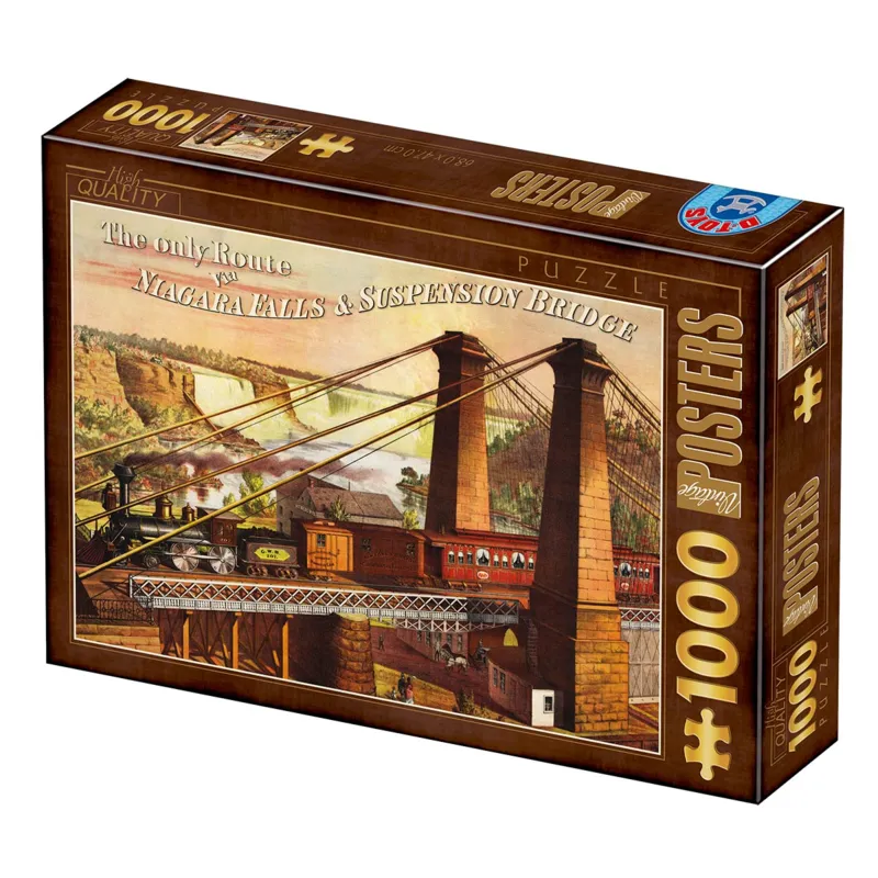 The only Route via Niagara Falls & Suspension Bridge