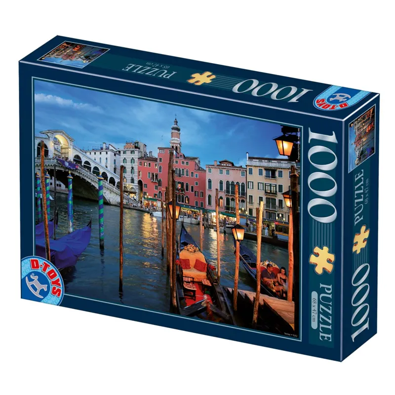 Jigsaw Puzzle - 1000 Pieces - Nocturnal Landscapes : Venice, Italy