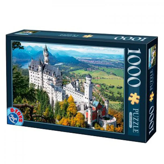 Jigsaw Puzzle - 1000 Pieces - Famous Places : Neuschwanstein Castle, Germany