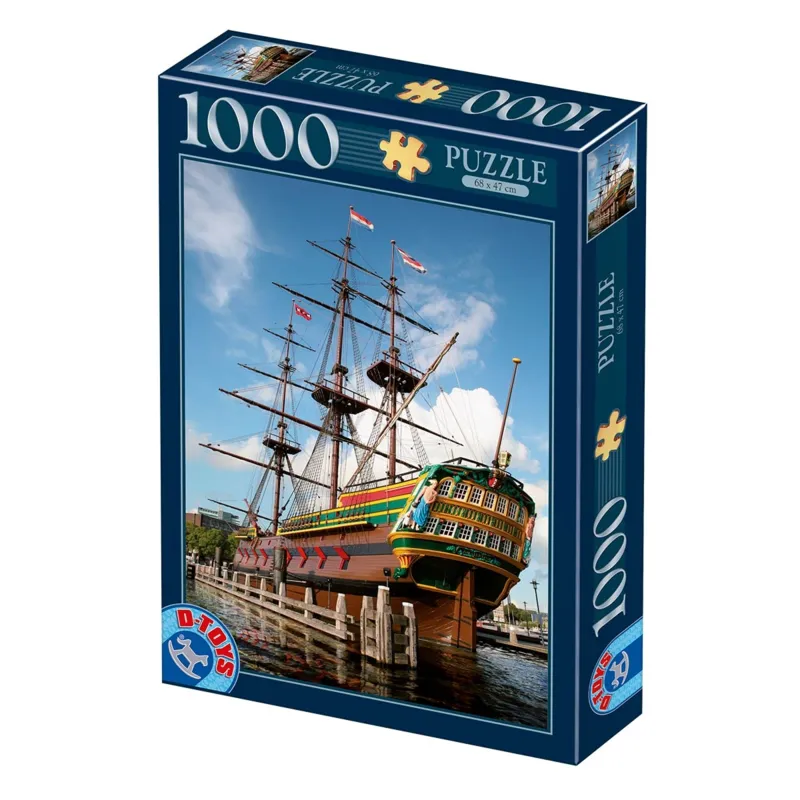 Jigsaw Puzzle - 1000 Pieces : Famous Places : Amsterdam, Netherlands