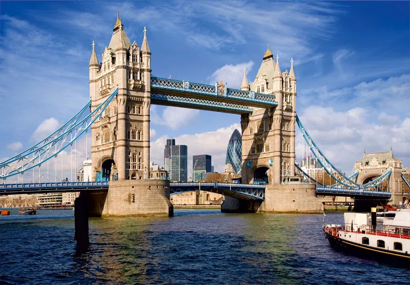 Jigsaw Puzzle - 1000 Pieces - Famous Places : Tower Bridge, London
