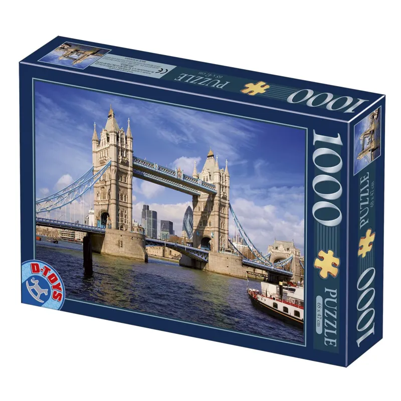 Jigsaw Puzzle - 1000 Pieces - Famous Places : Tower Bridge, London