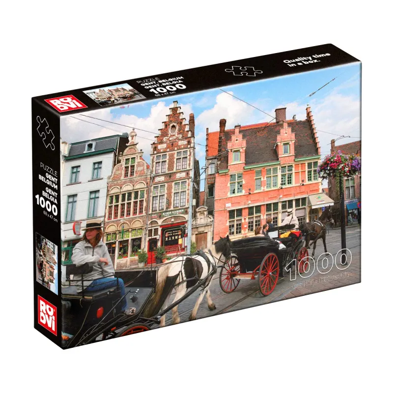 Jigsaw Puzzle - 1000 Pieces - Landscapes : Gent, Belgium