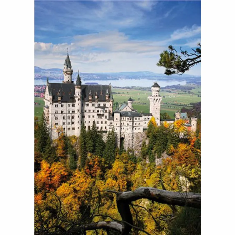 Jigsaw Puzzle - 1000 Pieces - Landscapes : Neuschwansstein Castle