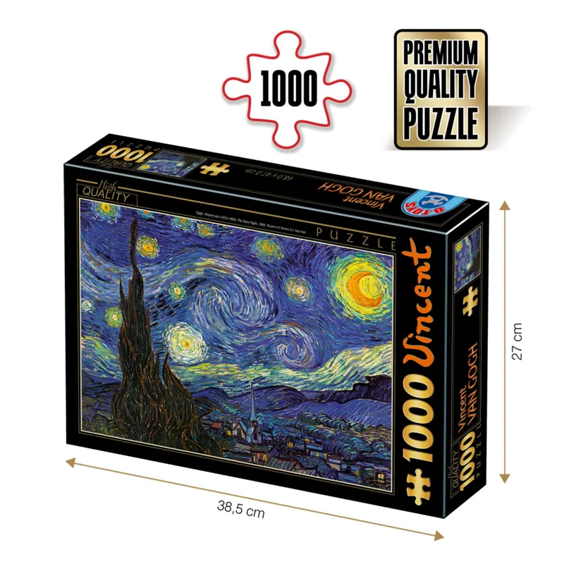 Jigsaw Puzzle - 1000 pieces - Van Gogh : Starry Night