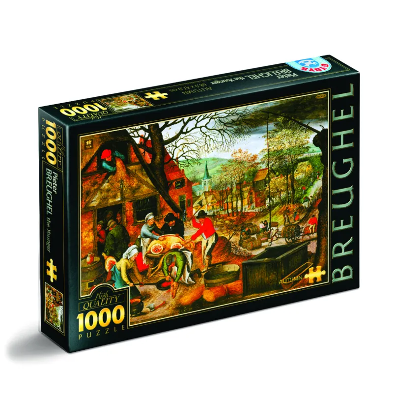 Jigsaw Puzzle - 1000 Pieces - Brueghel : Autumn