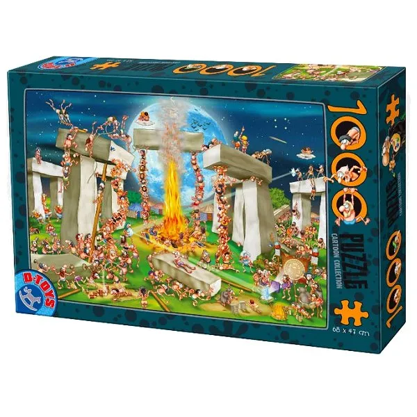 Jigsaw Puzzle - 1000 Pieces - Cartoon Collection : Stonehenge