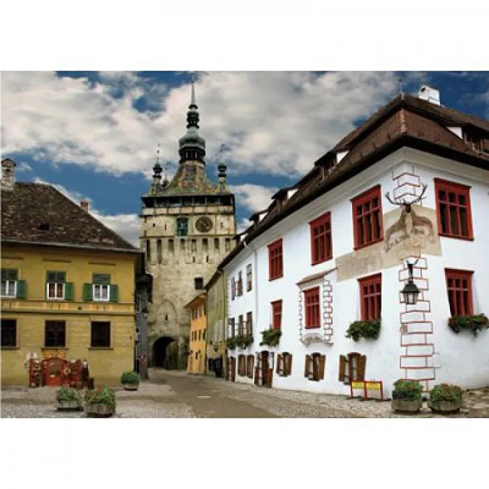 Jigsaw Puzzle - 1000 Pieces - Discovering Europe : Schasburg, Sighisoara, Romania