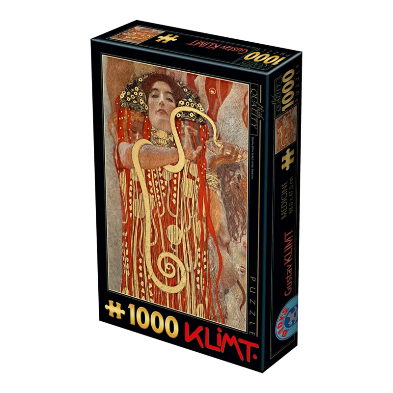 Puzzle 1000 pièces : The Maiden - Gustav Klimt - Maison Des Échecs
