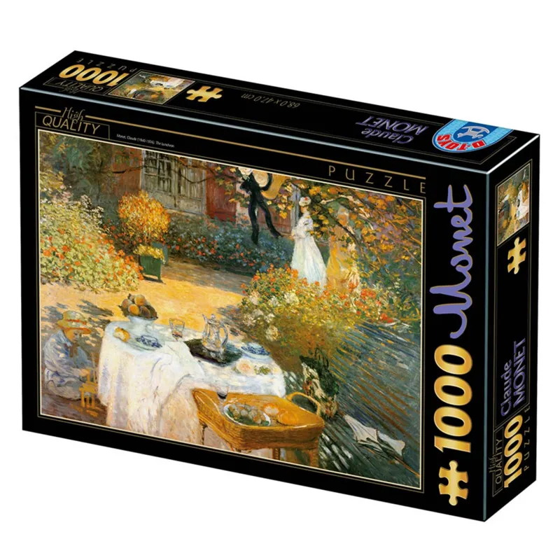 Jigsaw Puzzle - 1000 Pieces - Monet : Breakfast