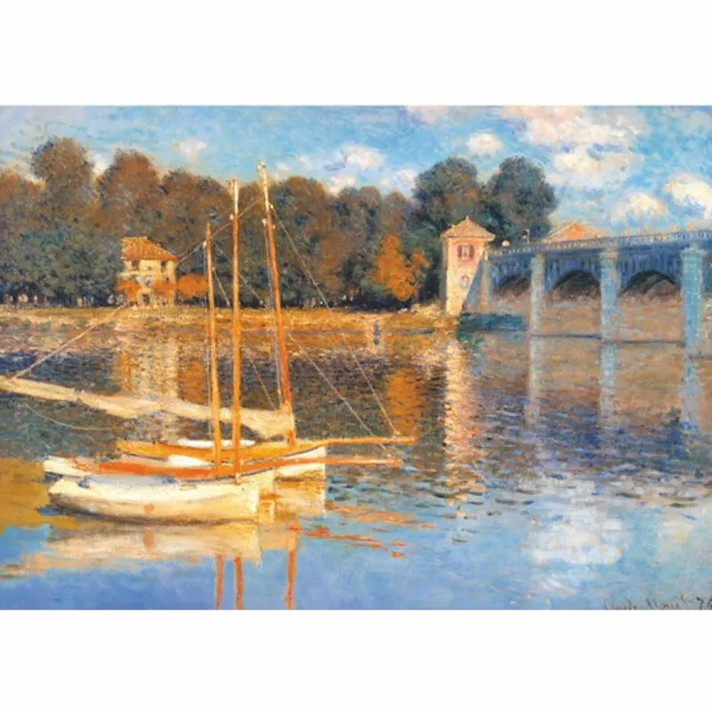 Jigsaw Puzzle - 1000 Pieces - Monet : Bridge at Argenteuil