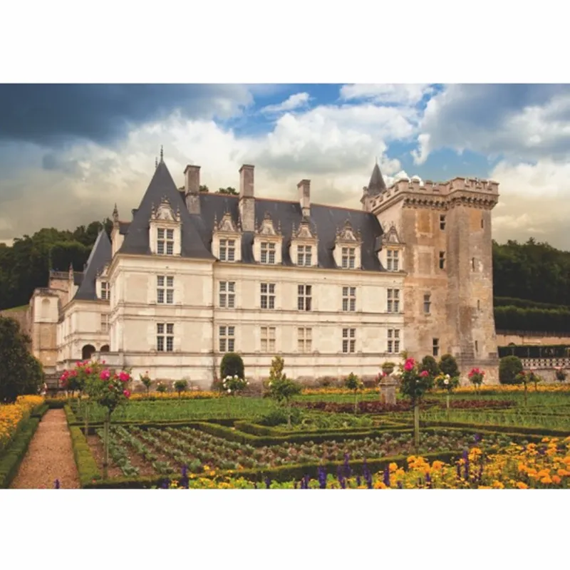 Jigsaw Puzzle - 1000 Pieces - Castles of France : Château de Villandry
