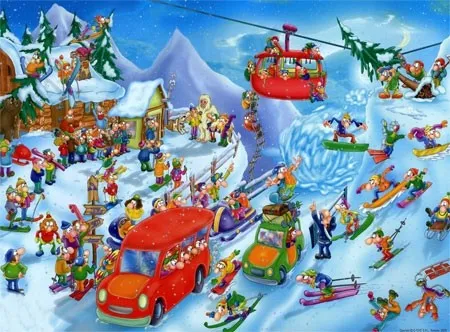 Cartoon Collection - Winter